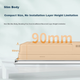 Обогреватель для ванной комнаты Midea Wind And Heat Iron Man Series с функцией подачи теплого воздуха, подсветкой и встроенным вентилятором G2. - изображение 3