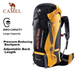 Профессиональный походный рюкзак CAMEL Outdoor, многофункциональный рюкзак большой вместимости для мужчин и женщин, сумка для треккинга и путешествий, 7S3AC3034, черный. - изображение 4