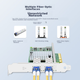 Мережева карта EB-LINK Intel 82599 Chip PCI-E X8 10G з двома портами та оптоволоконним портом X520-DA2 SFP+, мережевий адаптер сервера з оптичним портом E10G42BF - зображення 4