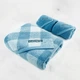 Набір із трьох рушників Grace Pure Cotton Towel and Bath Room Shoulders, абсорбуючий, унісекс, подарунковий набір для чоловіків та жінок, спортивний (з сумкою для перенесення в комплекті) - зображення 8