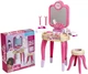 Туалетний столик Klein Barbie з лампою для манікюру 5721 (4009847057211) - зображення 5