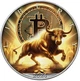 Колекційна срібна монета "Американський Орел Liberty - Bitcoin Bull" 31,1 г 2024 рік - изображение 3