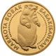 Колекційна золота монета "Байбак” 1,24 г 2007 рік - зображення 1