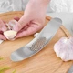 Пресс-качалка для чеснока из нержавеющей стали 19 x 4 см GATIHOK - изображение 2