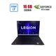 Ігровий ноутбук Lenovo Legion 7 16ITHg6 / 16" (2560x1600) IPS / Intel Core i7-11800H (8 (16) ядер по 2.3 - 4.6 GHz) / 16 GB DDR4 / 512 GB SSD NVMe / nVidia GeForce RTX 3080, 8 GB GDDR6, 256-bit / WebCam б/в - зображення 1