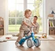 Біговел дитячий триколісний 6" із навантаженням до 25 кг Profi Kids MBB 1016-2 біговел із 3 м'якими EVA колесами для дітей 2-4 роки Синій - зображення 2