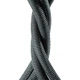 Кабель Baseus Crystal Shine Series USB to Lightning 2.4A, 2 м, быстрая зарядка, усиленный, черный - изображение 5