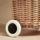 Кошик для білизни на колесах, з верби, 31 л IKEA TOLKNING 805.126.24 - зображення 3