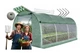 Садовая теплица парник 10 м² Ekspand TFM25-2,5X4X2-1-Z с москитной сеткой 2,5x4x2м аромированная пленка каркас 25 мм - изображение 3