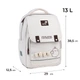 Рюкзак школьный Kite Education Molang ML26-772M подарок краски и карандаши (на рост ребенка 130-145 см) - изображение 2