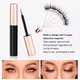 Магнитные ресницы GlamLash 4 пары с магнитной підводкою без клея пинцет в комплекте 5 магниты на каждой ресничке - изображение 8