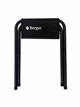 Табуретка розкладна Berger CF-2203 Black - изображение 6