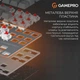 Клавіатура GamePro Genesis Metallic MK110G 87 клавіш Gray - зображення 5