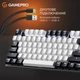 Клавіатура ігрова GamePro Genesis Metallic MK144B механічна 104 клавіші USB-C Outemu Red Black - зображення 4