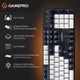 Клавіатура ігрова GamePro Genesis Metallic MK144B механічна 104 клавіші USB-C Outemu Red Black - зображення 9