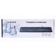 Клавиатура проводная Gembird KB-103-UA мембранная 104 клавиши 1.4 м PS/2 Black - изображение 5