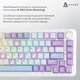 Клавіатура ігрова Ajazz AK820 Max механічна 82 клавіші USB-C Magnetic Switch White/Purple (AK820MAX-WM-PWB) - зображення 5