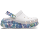 Сабо на високій платформі Crocs Classic Crush Clog 34-35 р 21.5-22.4 см Білі Метелики 207521 M3/W5 Butterfly - зображення 1