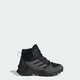 Детские Туристические ботинки Terrex Ax4r Mid Rain.Rdy adidas IF6517 28 (28 EUR) черный (4067888887181) - изображение 1