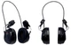 Наушники 3M Peltor ProTac III Headset / Активное шумоподавление / Черные Б/В k1 - изображение 4