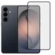 Защитное стекло для телефона Samsung Galaxy S26 Plus противоударное на весь экран прозрачное с черной рамкой - изображение 1