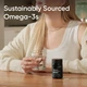 Sports Research Vegan Omega-3, 60 капсул, 1400 мг масла из водорослей, 1020 мг Омега-3, 980 мг DHA + EPA - изображение 6