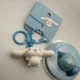 Брелок Cinnamoroll anime ліхтарик аніме LED кролик Hello Kitty - зображення 2