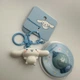Брелок Cinnamoroll anime ліхтарик аніме LED кролик Hello Kitty - зображення 4