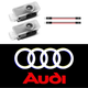 Підсвітка дверей проєкція для Audi (ауді) 2 штуки - зображення 3