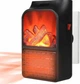 Портативний обігрівач без пульта Flame Heater 500 Вт Економний - изображение 1