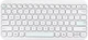 Клавіатура бездротова ASUS Marshmallow KW100 Bluetooth Iridescent White (90XB0880-BKB4F0) - зображення 1