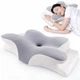 Ортопедична подушка для сну Метелик з ефектом пам'яті Memory Foam 50х30 см. Анатомічна подушка під шию - изображение 1