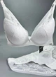 Комплект белья: бюстгальтер push-up и трусики 9461 Balaloum белый 75D/M - изображение 6