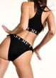 Трусики Victoria's Secret Exploded Logo Cotton 90s Brief S чорний (1440000434232QB4S) - зображення 3