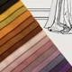 Комплект штор ROMANTINT Нубук 2 шт. 112х290 /бежево-сірий - зображення 2