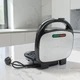 Мультимейкер Domotec MS 4в1 1000Вт электрический гриль бутербродница вафельница орешница со съемными формами (4О77) - изображение 4