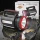 Ліхтар-прожектор акумуляторний Yajia YJ 5W + 20 SMD LED, 3000 мАг, USB, power bank, ручний (U598Z) - зображення 4
