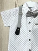 Костюм праздничный для мальчика Terry 13048 92 см Серый - изображение 3
