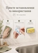 Настенный держатель для губки самоклеящийся стальной из нержавейки для раковины кухни и мочалки набор 4 шт серебристый (60158R4M) - изображение 4
