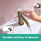 Змішувач hansgrohe Tecturis S CoolStart EcoSmart+ для раковини без зливного гарнітуру, бронза 73312140 - изображение 4