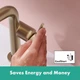 Змішувач hansgrohe Tecturis S CoolStart EcoSmart+ для раковини зі зливним гарнітуром, бронза 73320140 - изображение 5