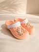 Крокси, сабо Gipanis для девочки Розово-персиковый 35 (21,5 см) (gp009 pink) - изображение 2