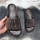 Шлепанцы женские Gipanis шоколадные пенковые сланцы ЭВА 39р (26-26,5 см) 8472 - изображение 1