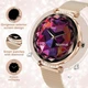 Смарт-часы женские Smart Watch Gold с AMOLED экраном с Bluetooth звонками тонометром пульсометром кислородом крови и 2 ремешками - изображение 3