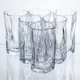 Набір склянок для напоїв Crinkle Glass 6 штук по 270 мл HP-17-62 (LG-HP-17-62) - изображение 1