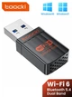 Адаптер Bluetooth 5.4 + WIFI6 AX900 адаптер Toocki TB08 USB - зображення 1