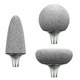 Шлифовальная пилка для стоп с дополнительными насадками GESKE Electric Pumice Foot Smoothing Multi-Pen 8в1 зеленая - изображение 4