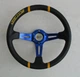 Руль ASP Drifting синий виниловый L3206 - изображение 1