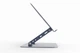 Подставка для ноутбука до 15.6" Gembird NBS-D1-04, Silver - изображение 2