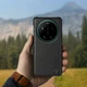 Кожаная накладка Stenk Cover для Xiaomi 17 Ultra Черный (80583) - изображение 3